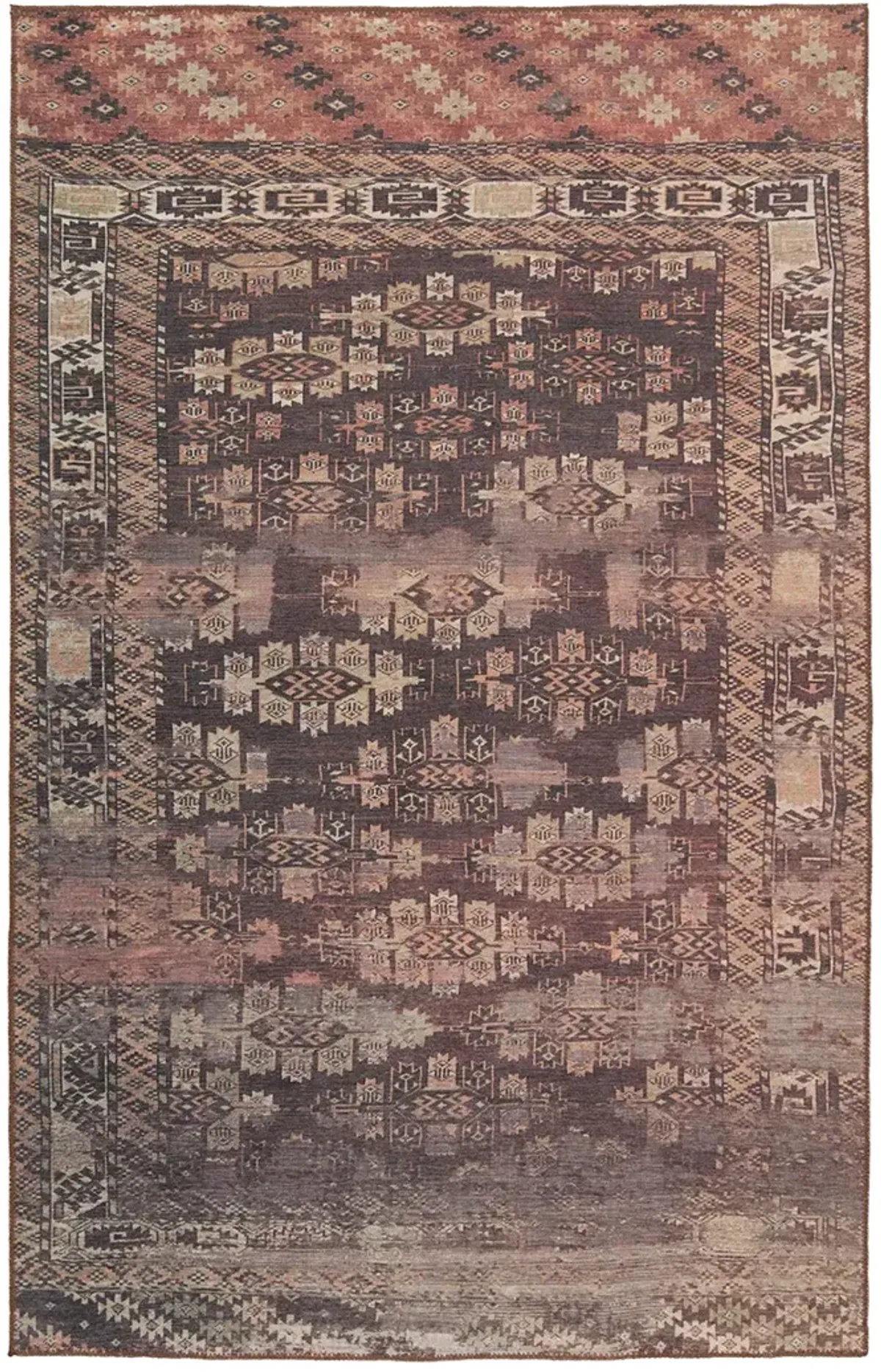 Harman By Katelester Minerva Brown 2'6" x 10' Runner Rug