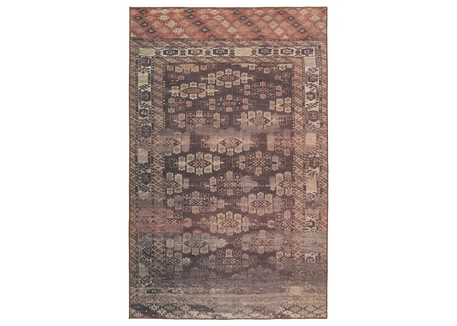 Harman By Katelester Minerva Brown 2'6" x 10' Runner Rug