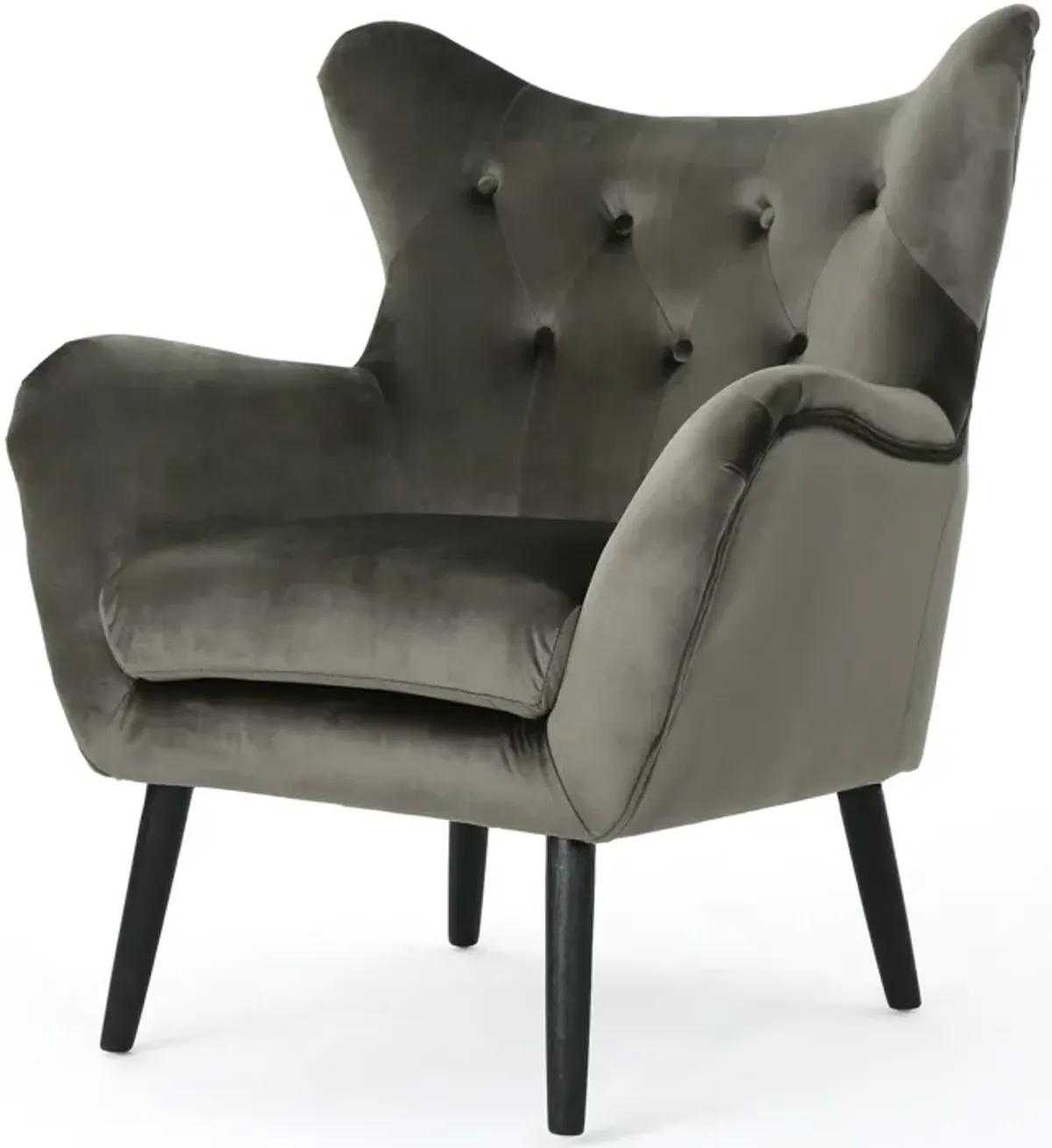 Merax Mid-century Upholstered Accent Chair