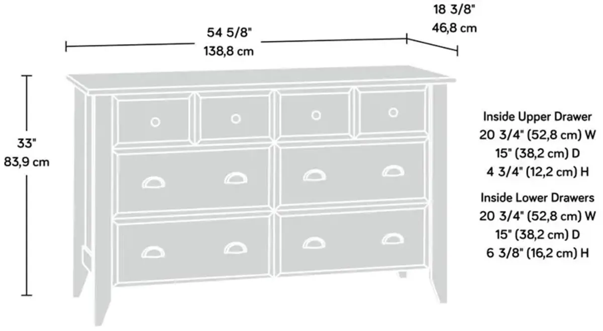 Sauder Shoal Creek Dresser