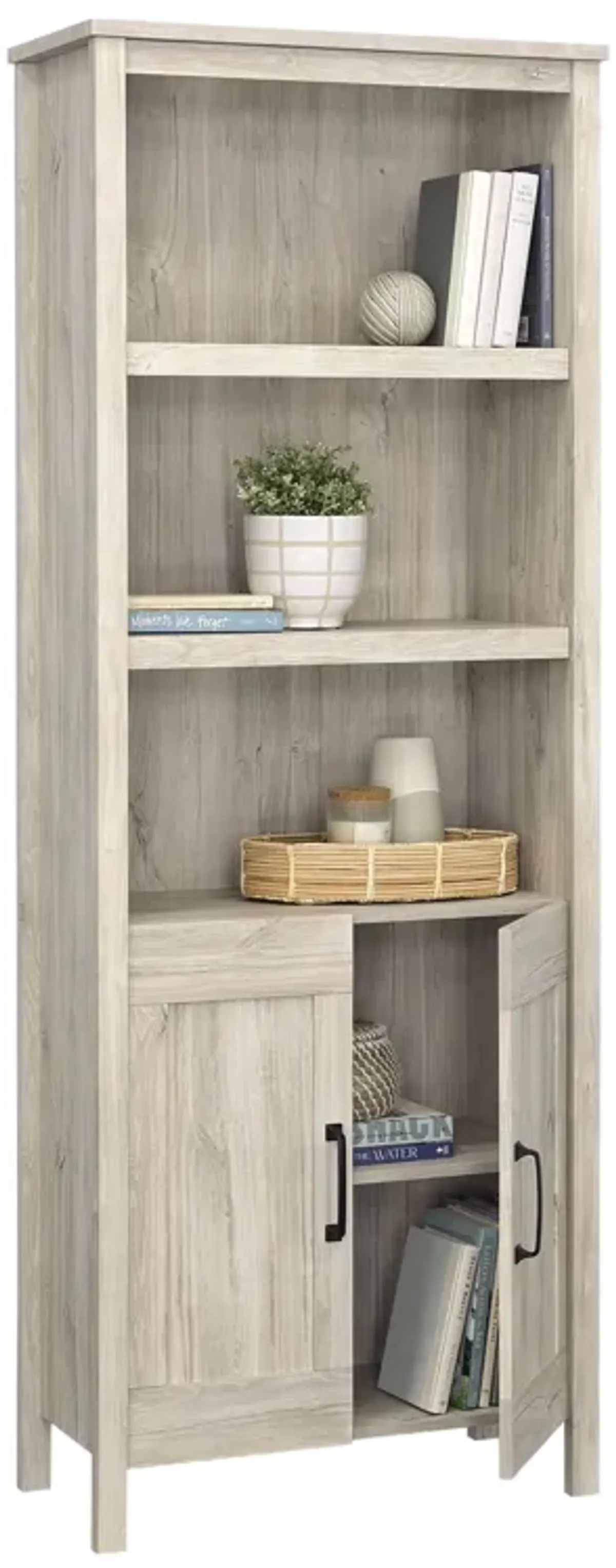 Sauder Select 5-Shelf Bookcase with Doors