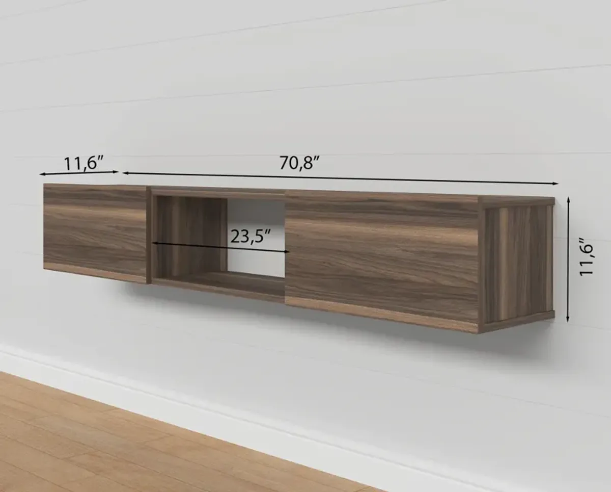 Sculley 71" Floating Tv Stand