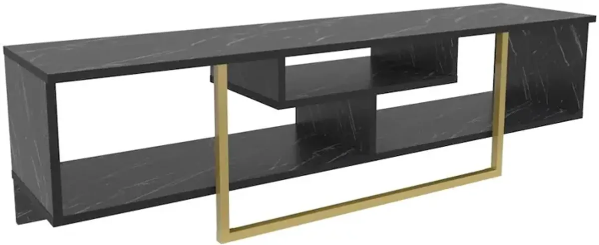 Decorotika Asal 59 Tv Stand - Bendire Gold