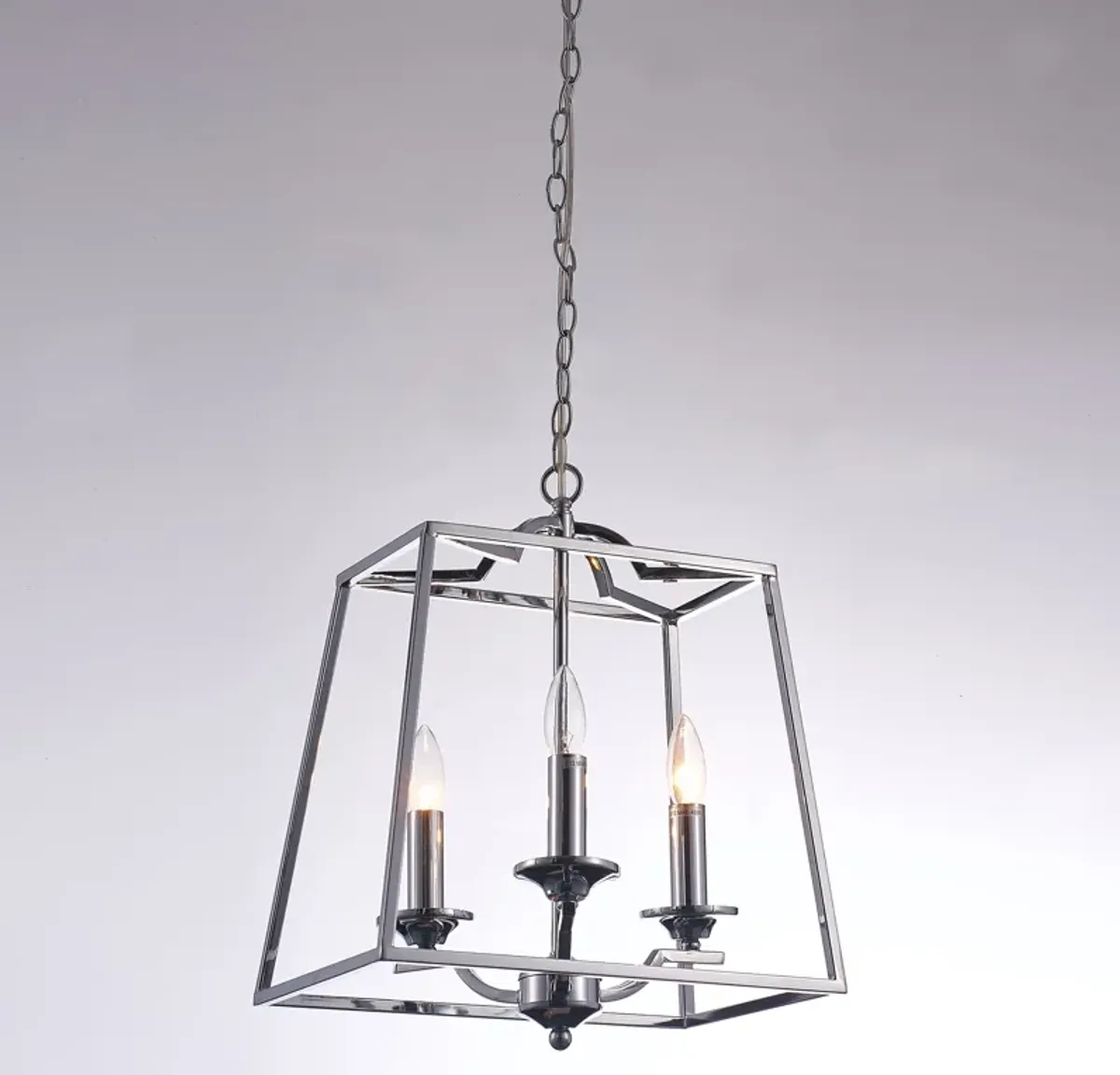 Pasargad Home Lionnel Collection Metal & Glass Chandelier Lights