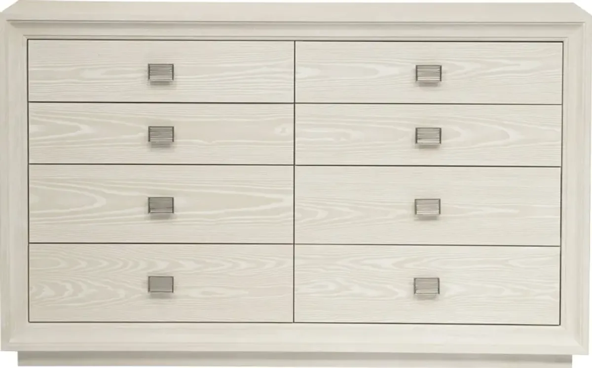 Maxime Eight Drawer Dresser in Ash