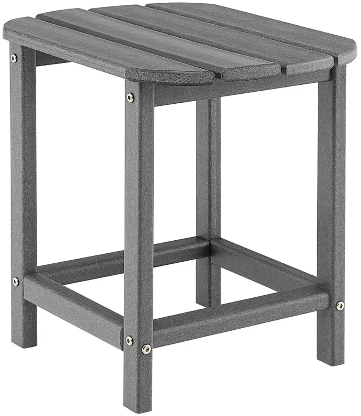Weather Resistant Side Table for Garden Yard Patio Outdoor Use