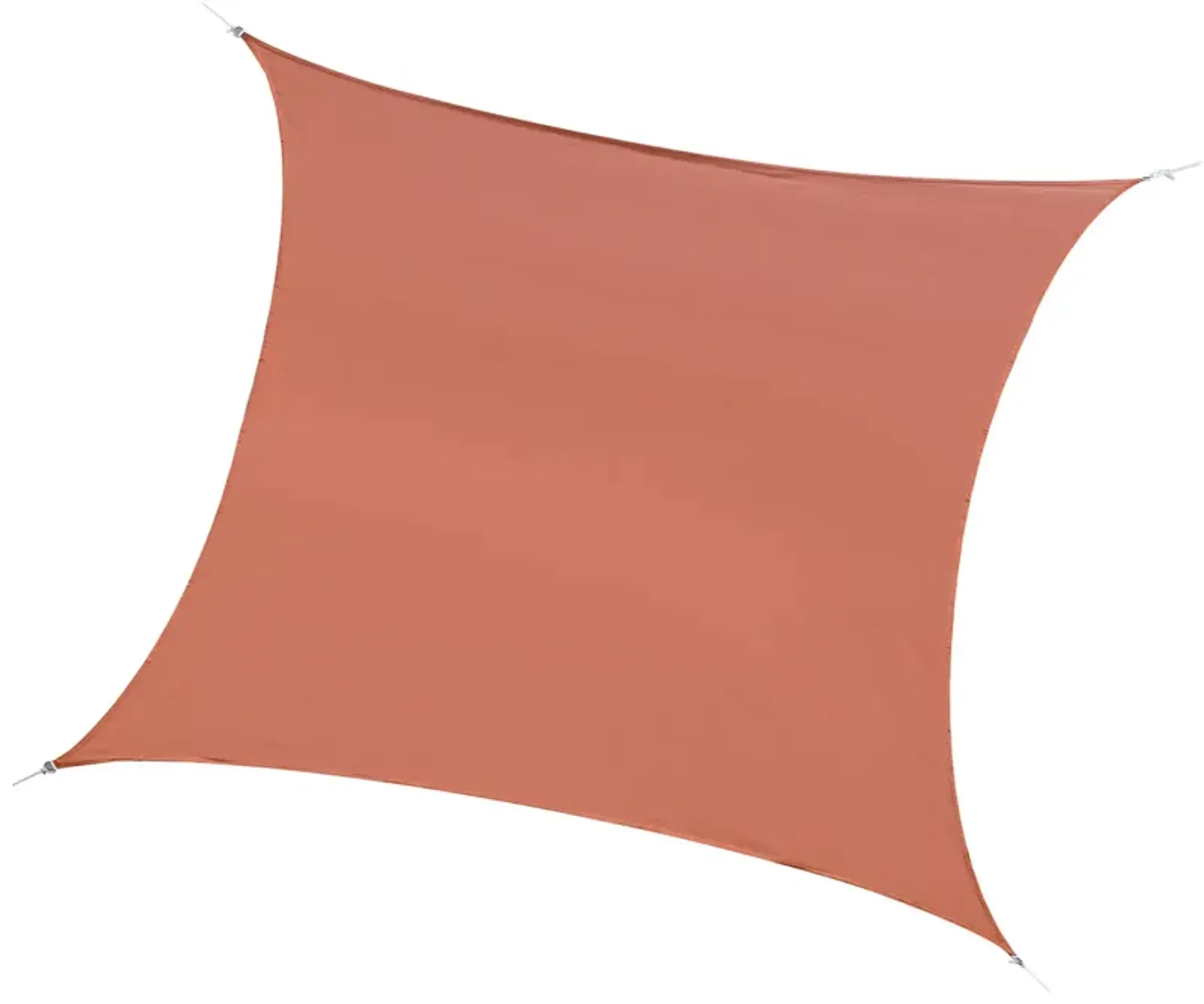 Brick Red Sun Cover: 20'x16' Rectangle Shade Sail for Outdoor Spaces