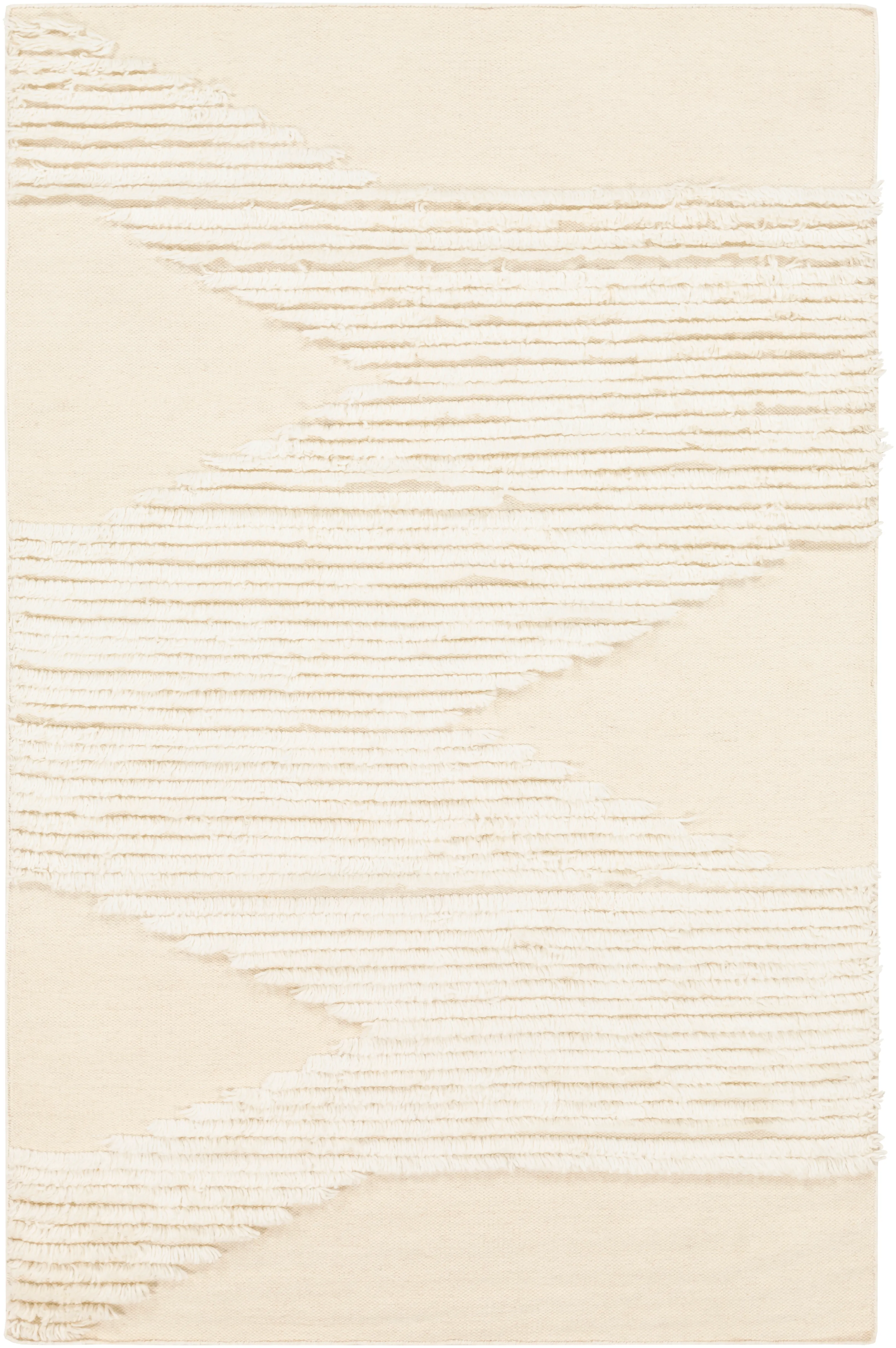 Apache APA-2301 2' x 3' White Rug