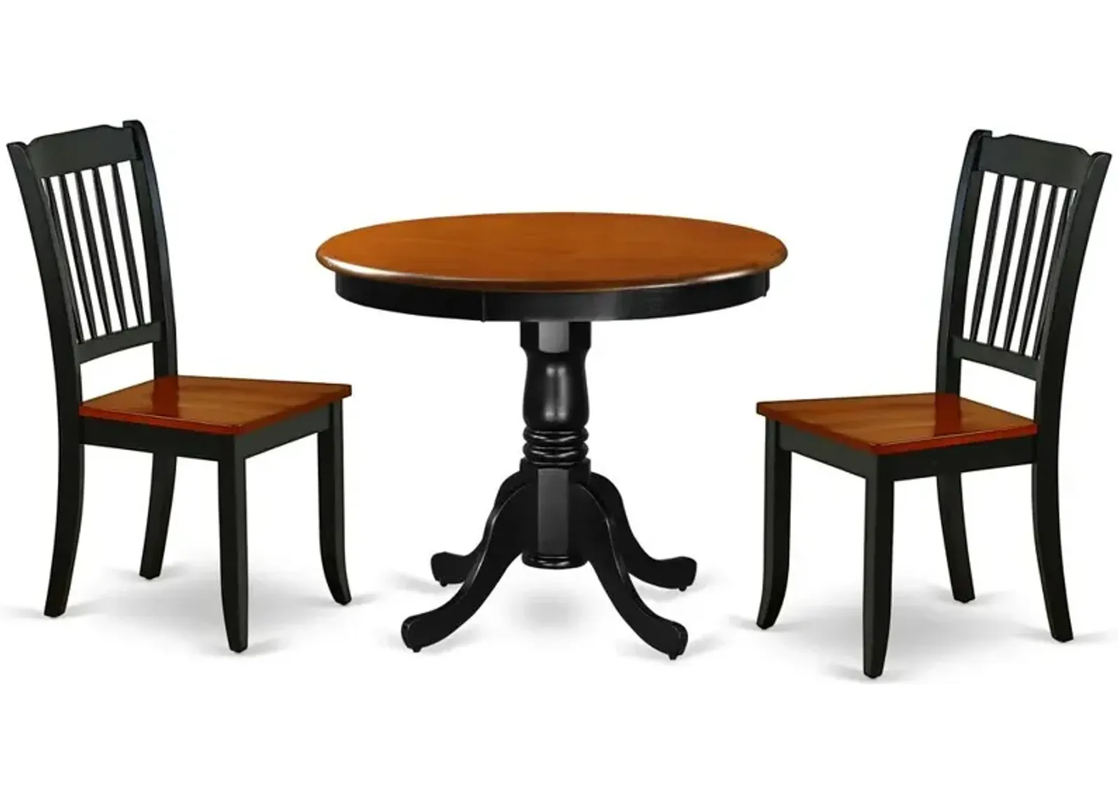 Dining Room Set Black & Cherry