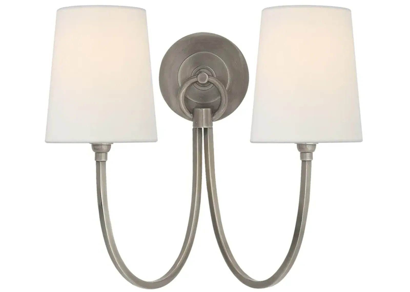 Reed Double Sconce