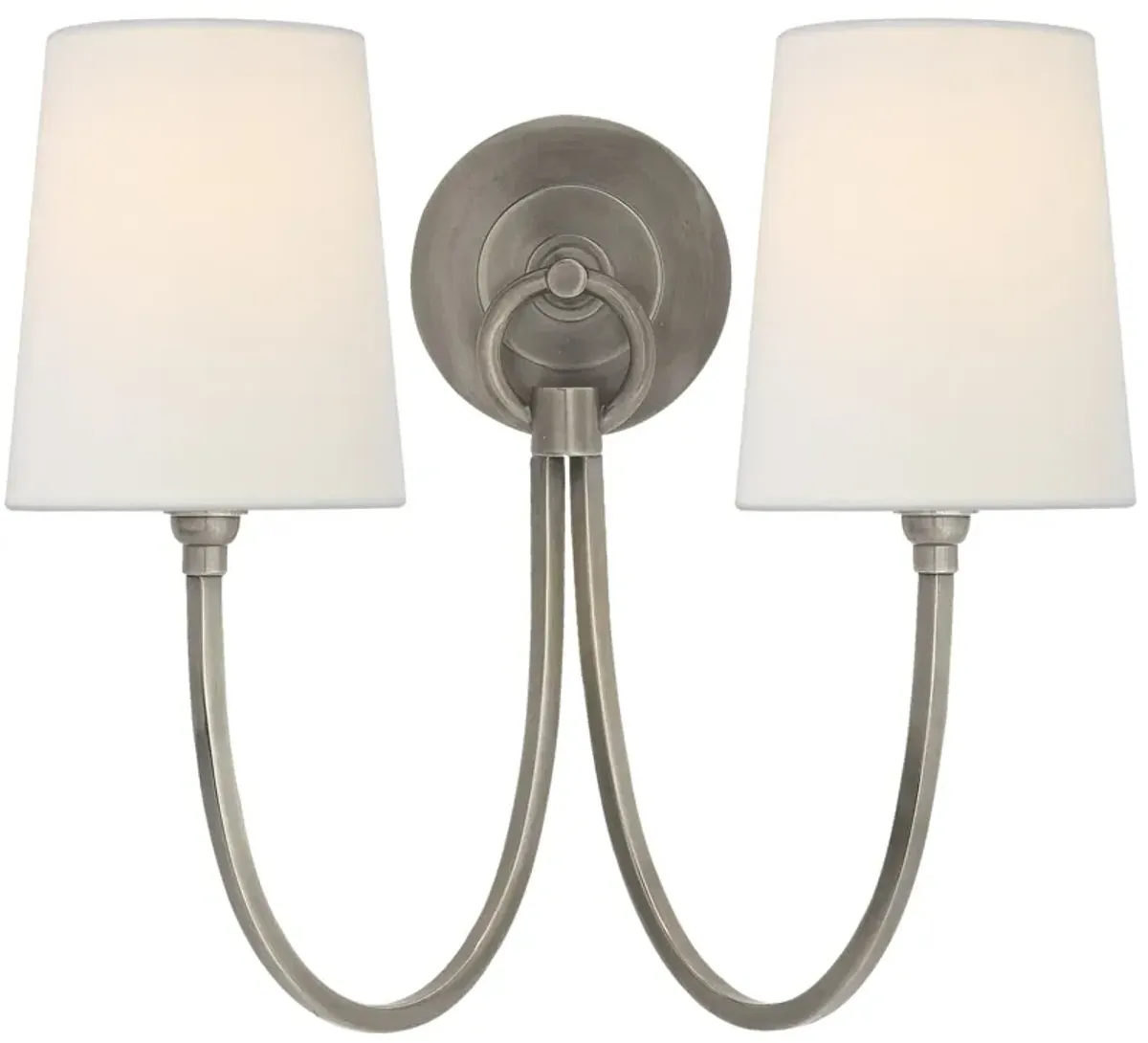 Reed Double Sconce