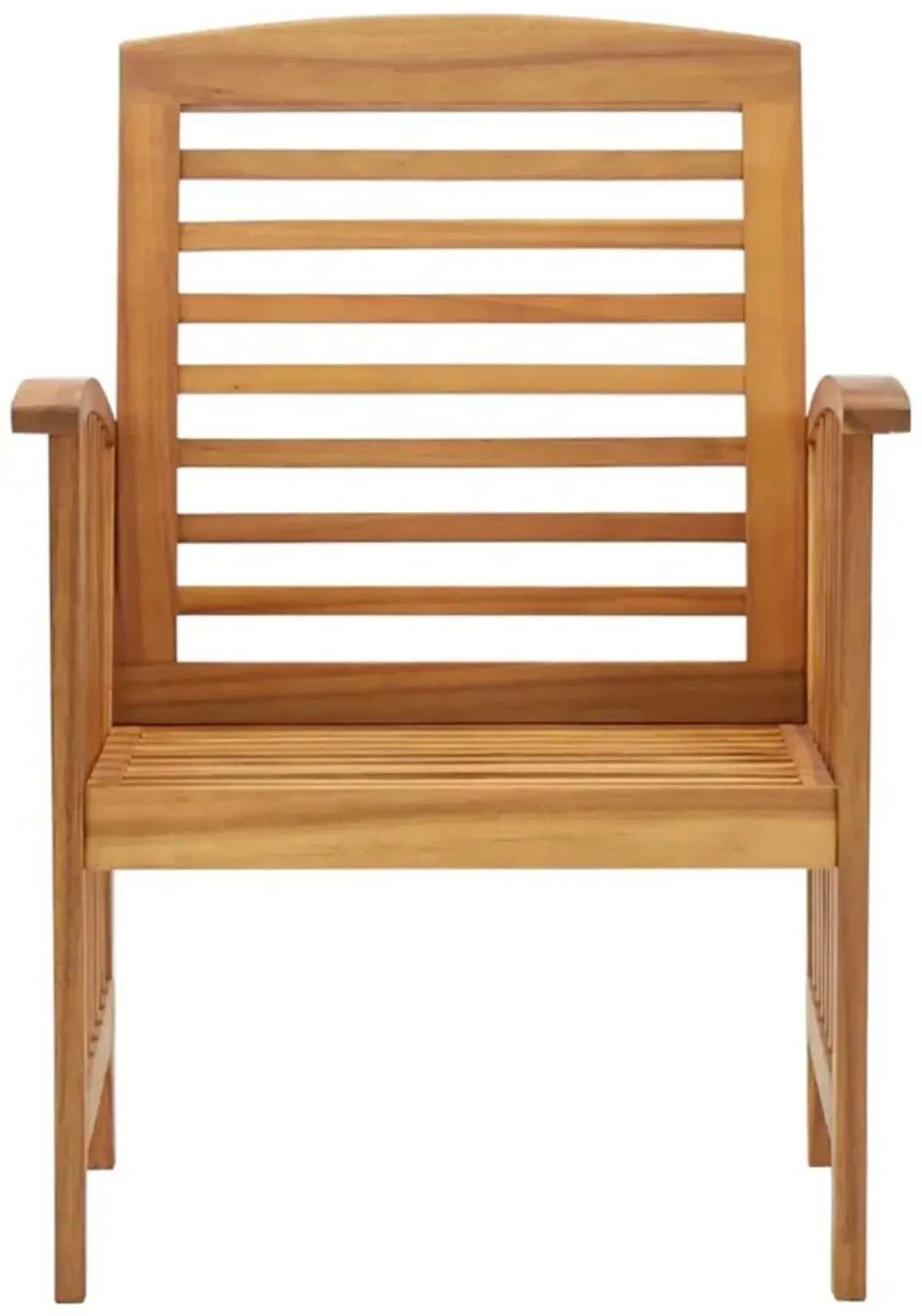 vidaXL Garden Chairs 2 pcs Solid Acacia Wood