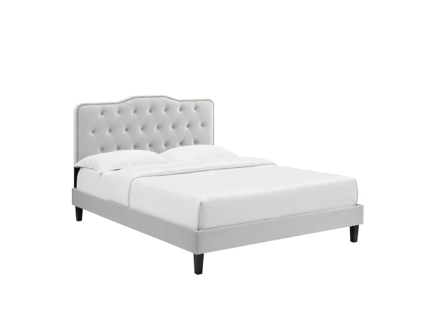 Modway - Amber Tufted Performance Velvet King Platform Bed