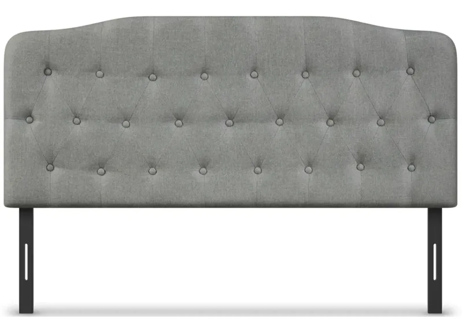 Queen Upholstered Headboard with Adjustable Heights