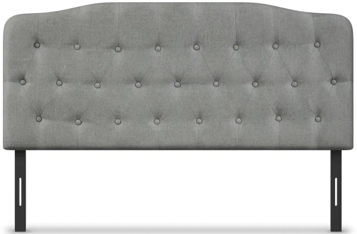 Queen Upholstered Headboard with Adjustable Heights