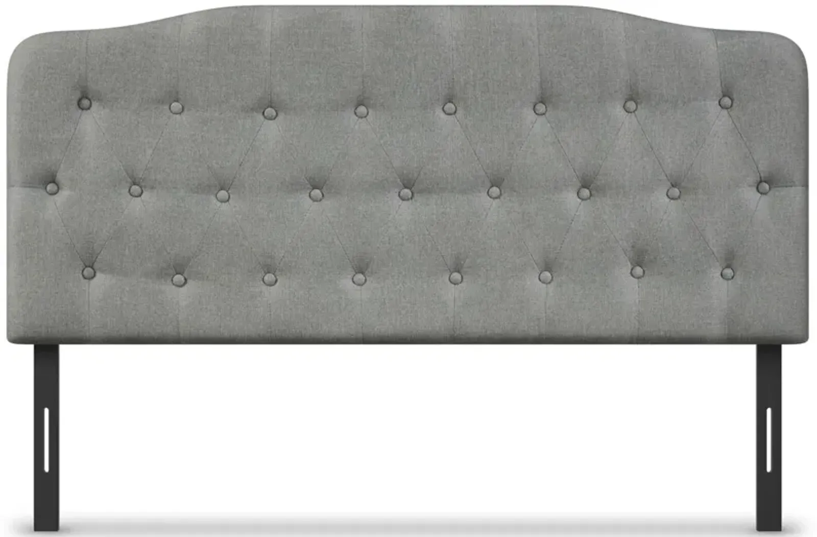 Queen Upholstered Headboard with Adjustable Heights