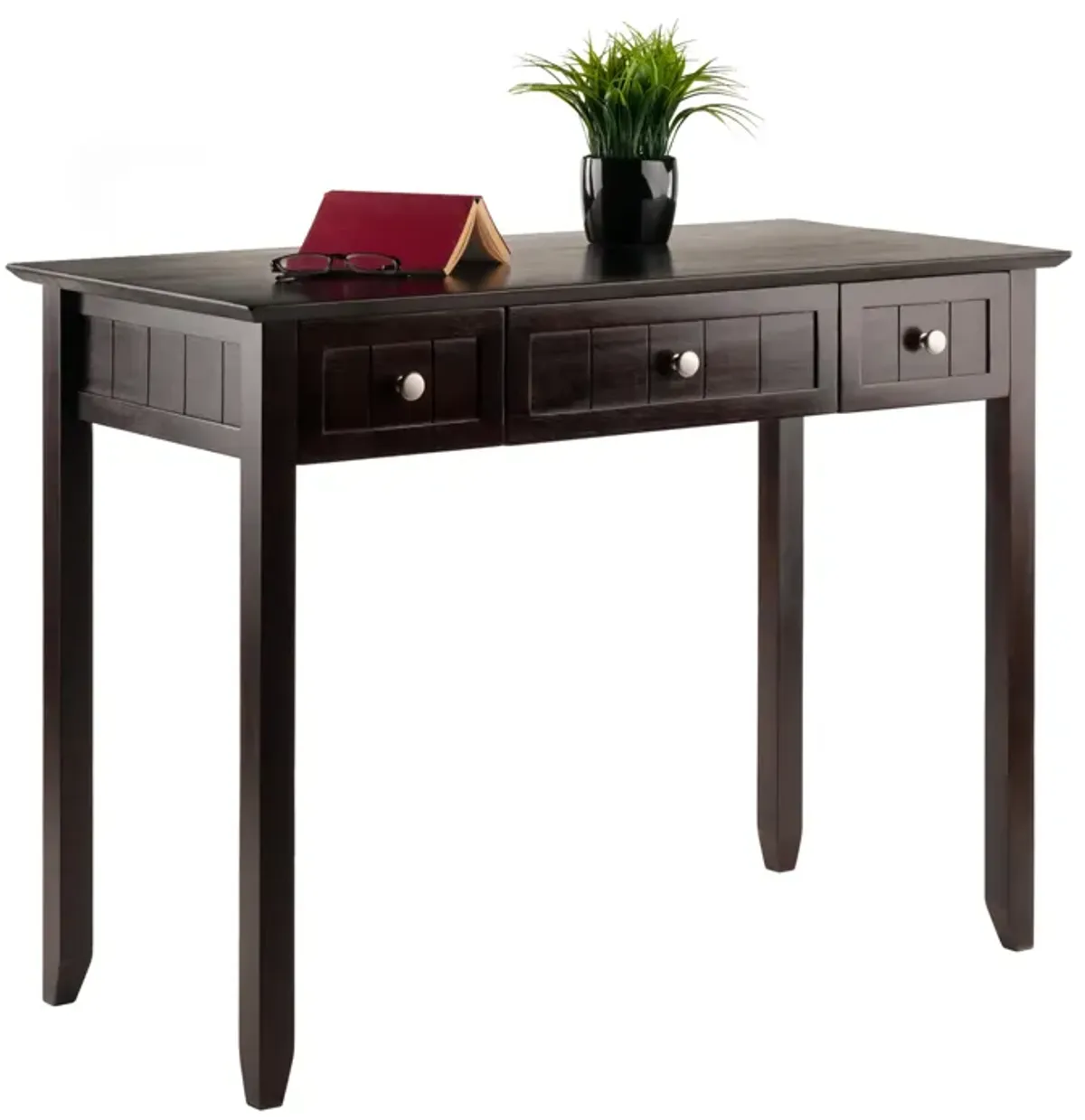 Burke Home Office Writing Desk, Coffee