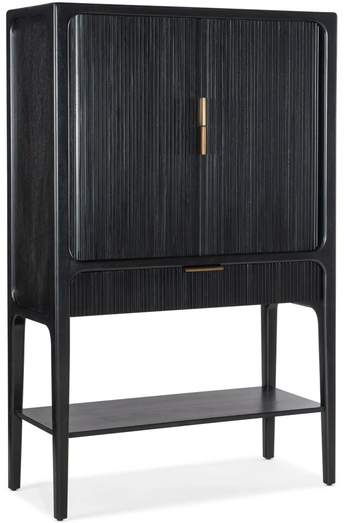 Archer Tambour Cabinet (Black)