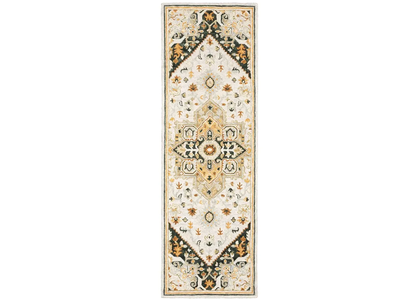 Alfresco 2'6" x 8' Ivory Rug