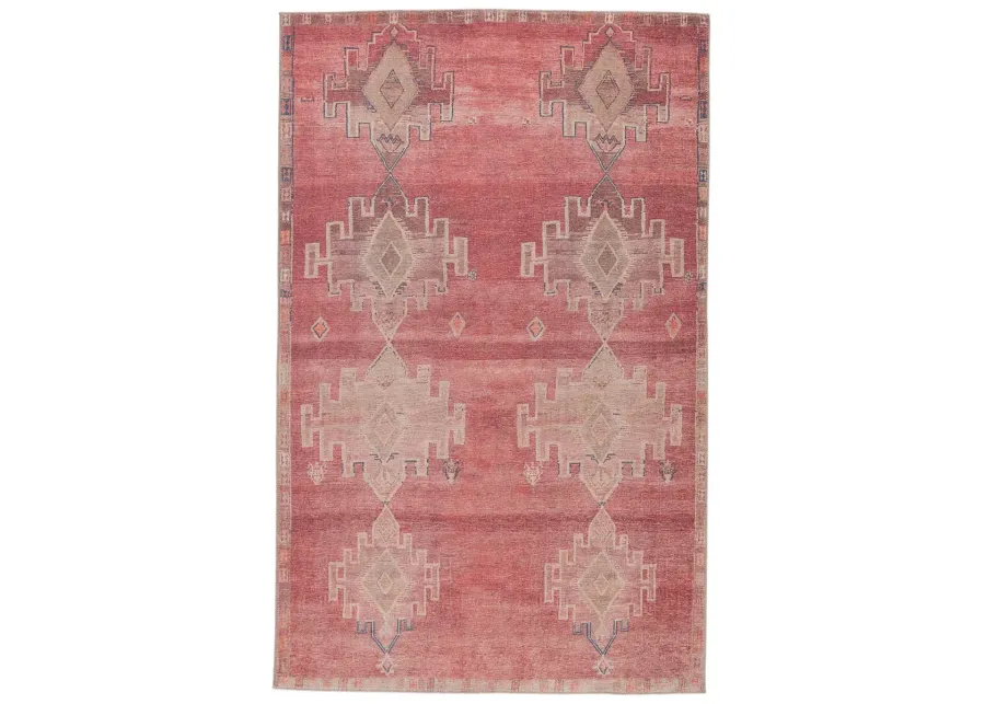 Kairos Evadne Pink 2'6" x 7'6" Runner Rug