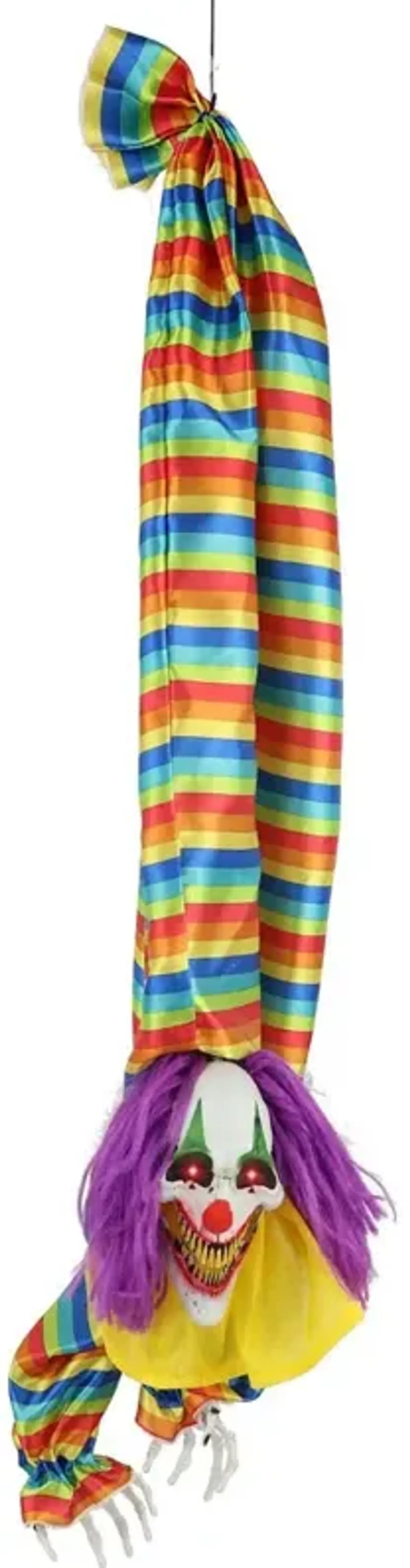Haunted Hill Farm 4FT Anim Upside Down Clown
