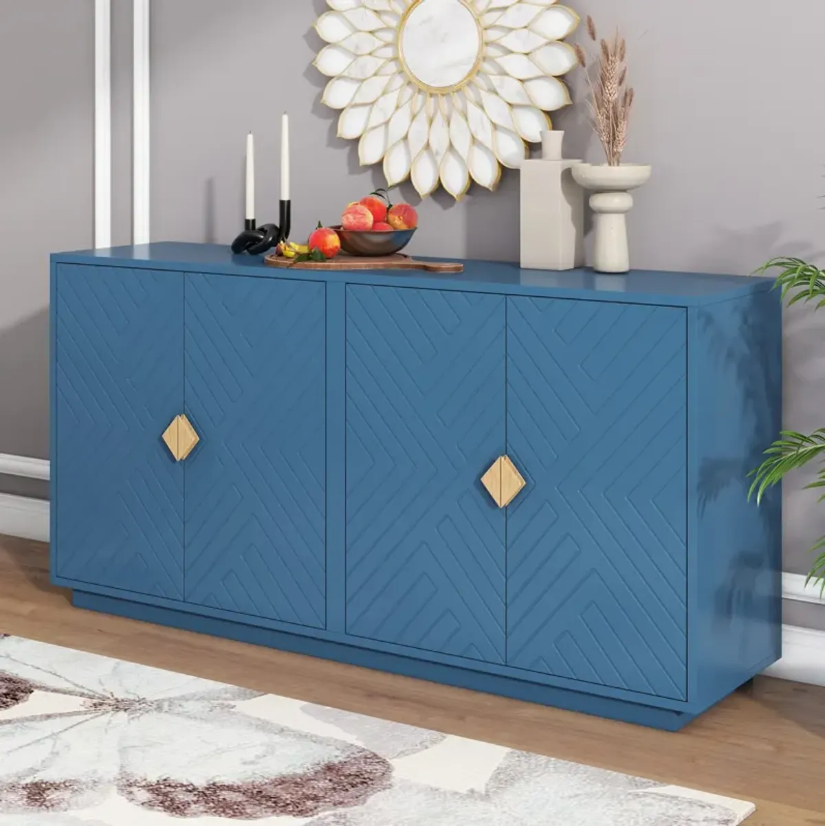 Merax Modern Functional Large Storage Space Sideboard