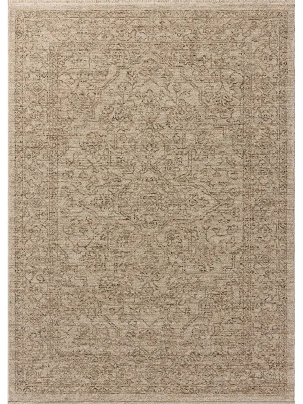 Newman Taupe/Bone 7'10"x7'10" Round Rug