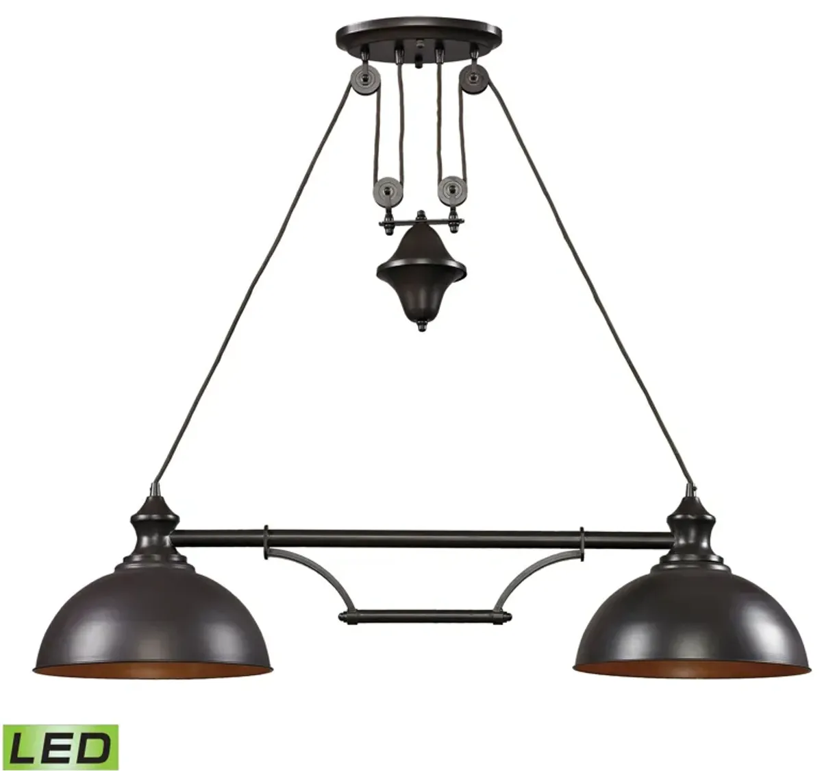 Farmhouse 44'' Wide Chandelier