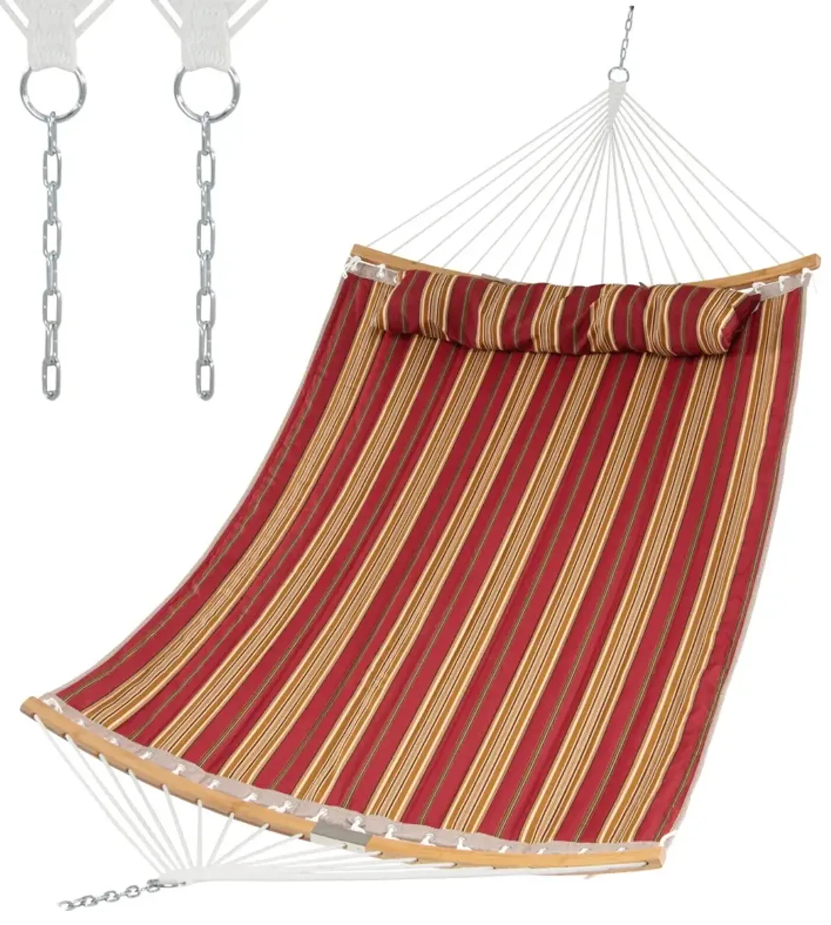 Outdoor Hammock with Detachable Pillow