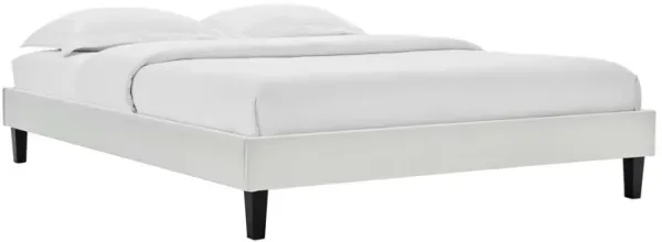 Modway - Reign Queen Performance Velvet Platform Bed Frame