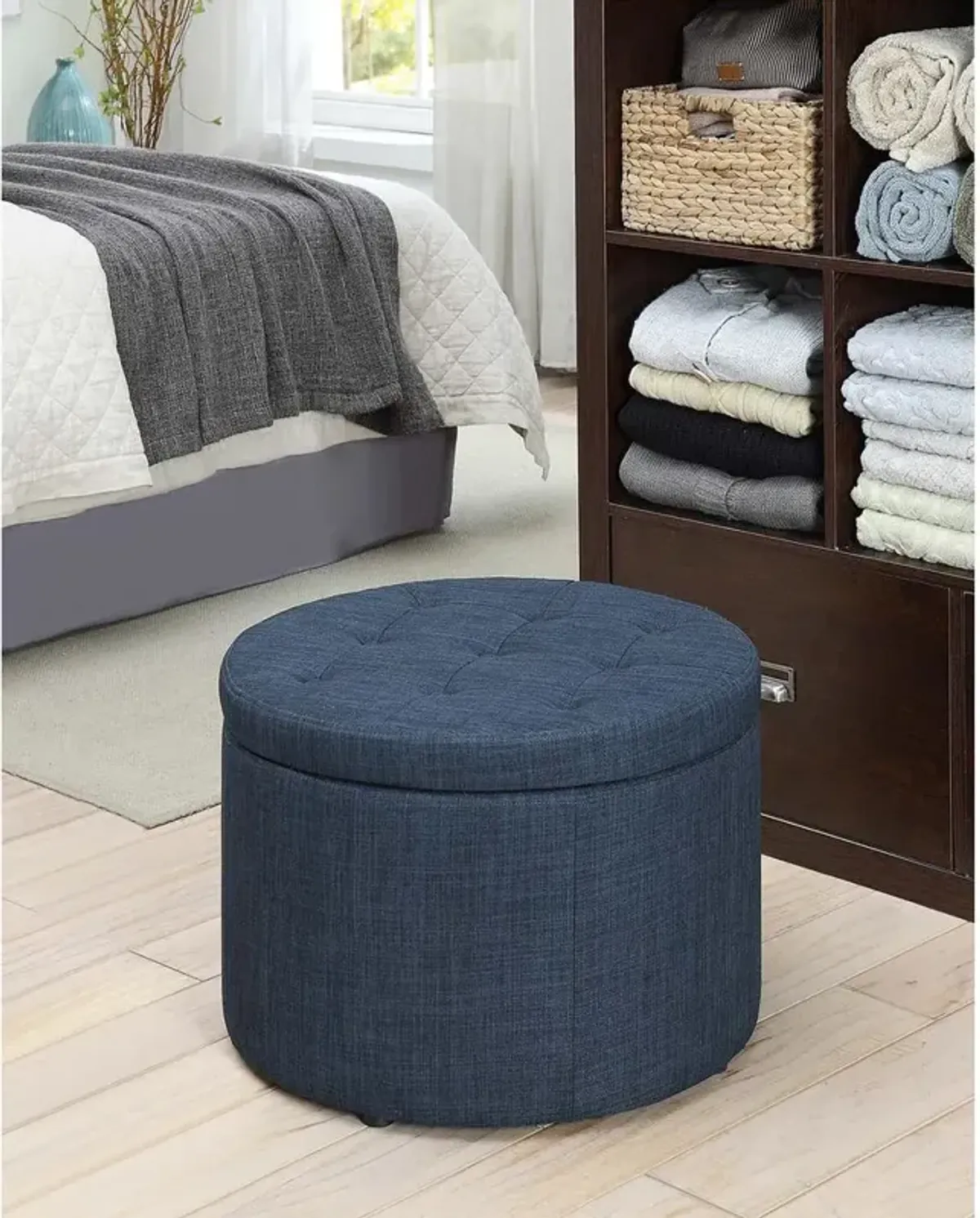 Convience Concept, Inc. Designs4Comfort Round Shoe Ottoman