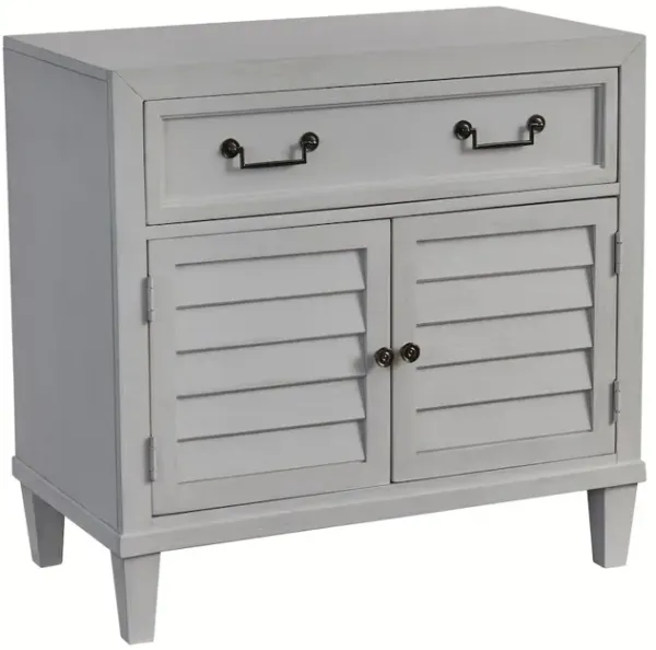 Dunescape 2 Door Nightstand - White