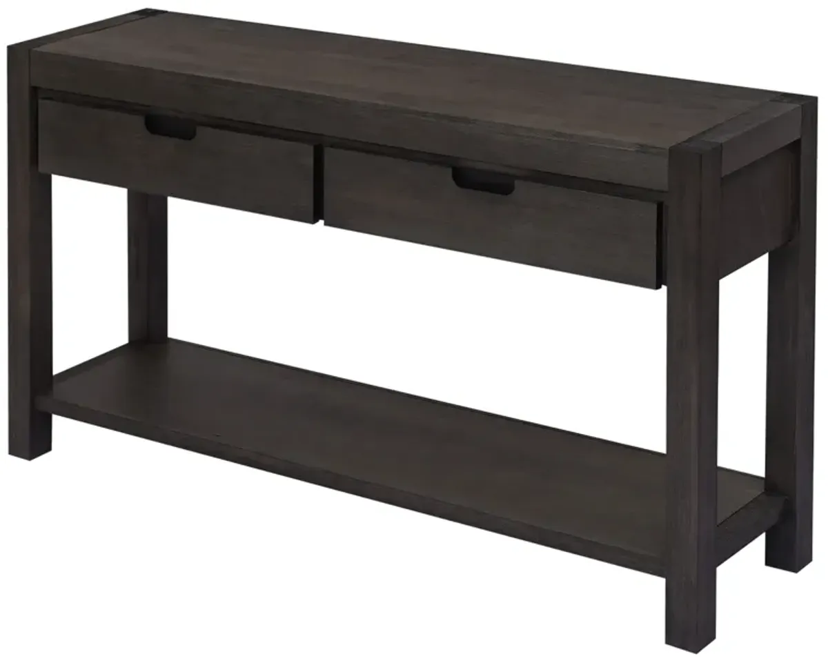 Merax Wooden Console Table  with 2 Drawers