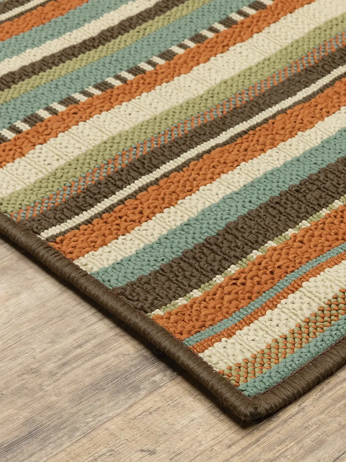 Montego 7'10" x 10'10" Green Rug