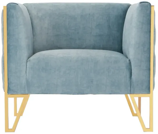 Vector Blue Accent Chair