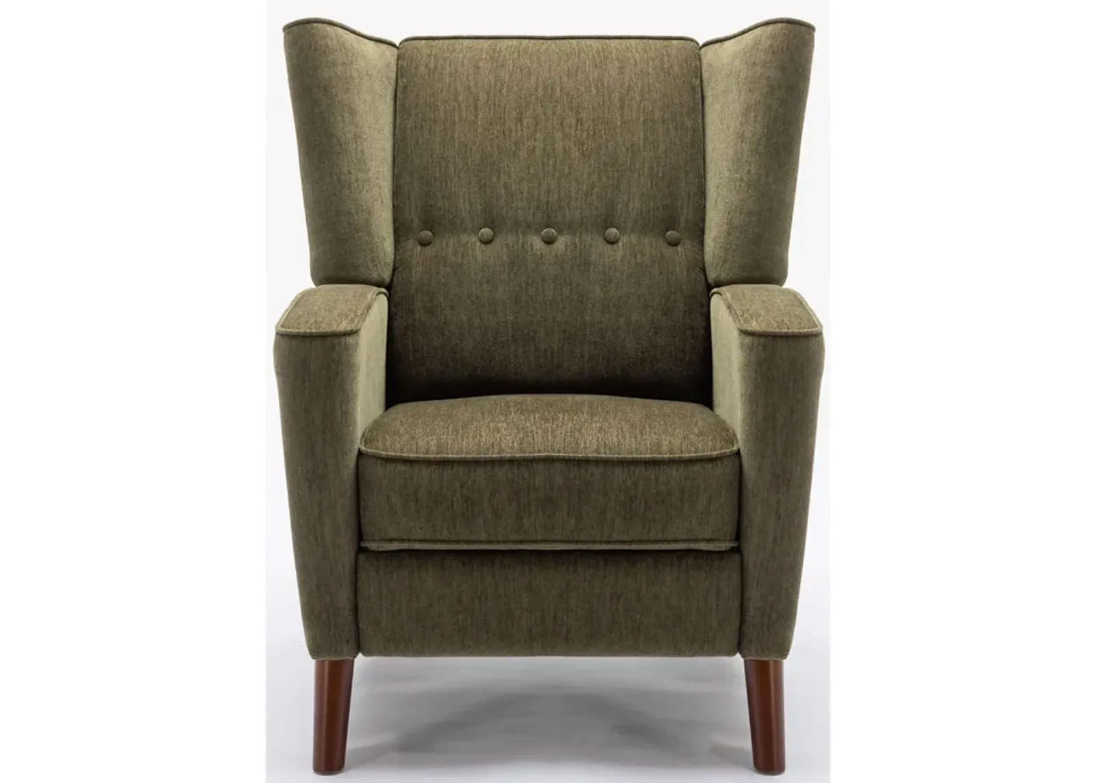 Merax Mid Century Chenille Wingback Recliner Chair