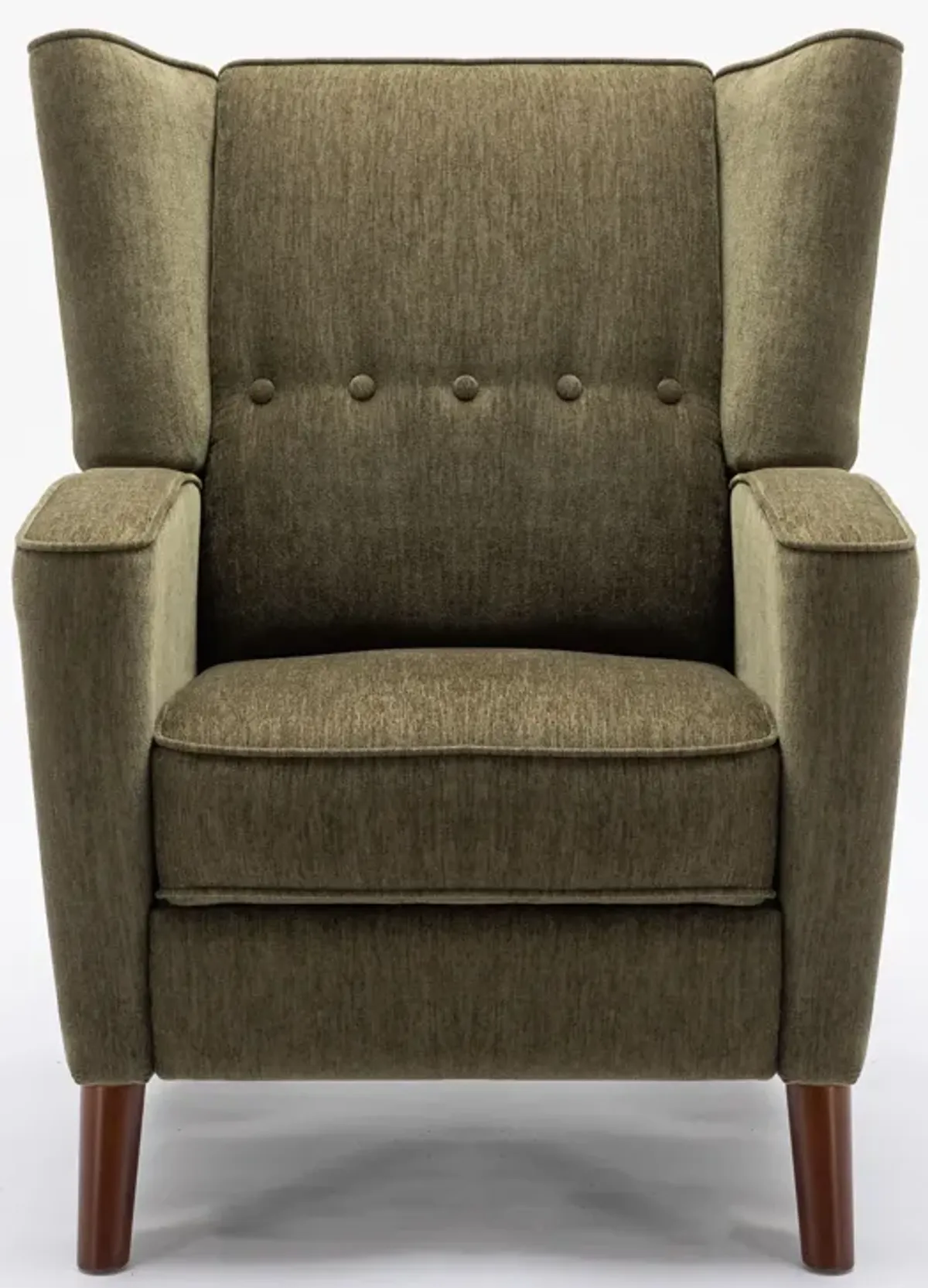 Merax Mid Century Chenille Wingback Recliner Chair