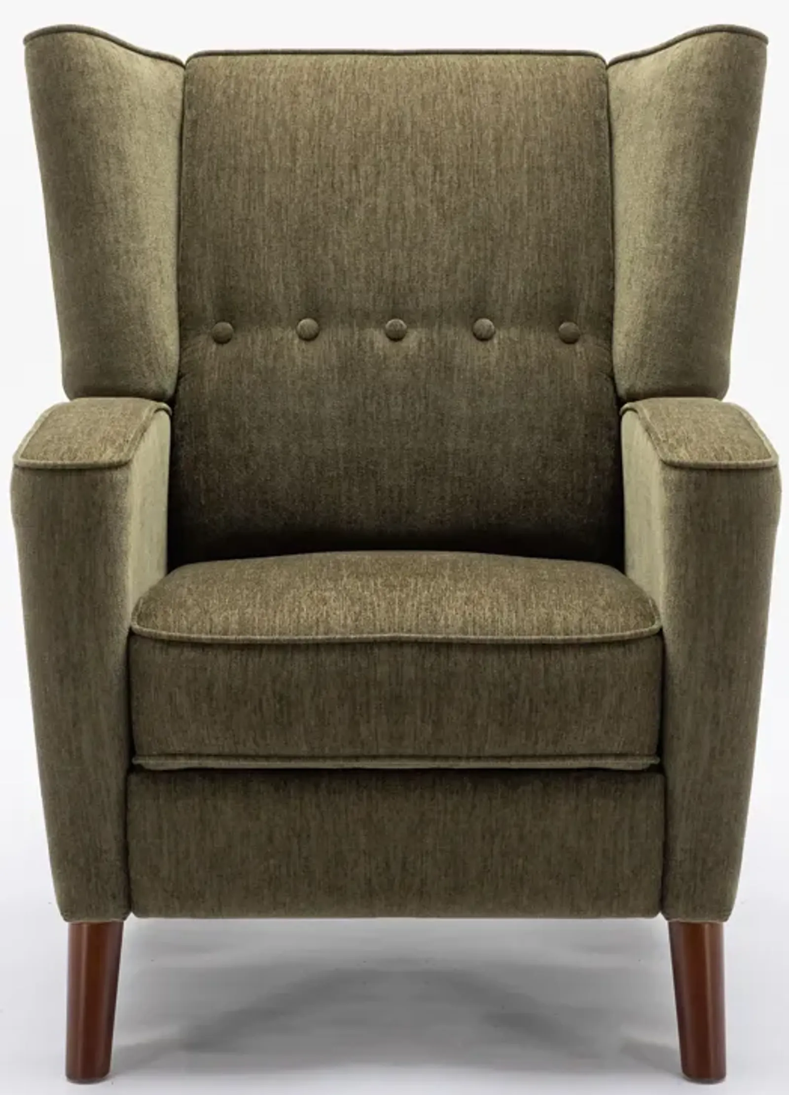 Merax Mid Century Chenille Wingback Recliner Chair