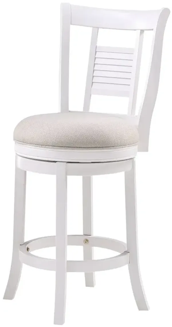 Palmer 26" Swivel Stool - Antique White