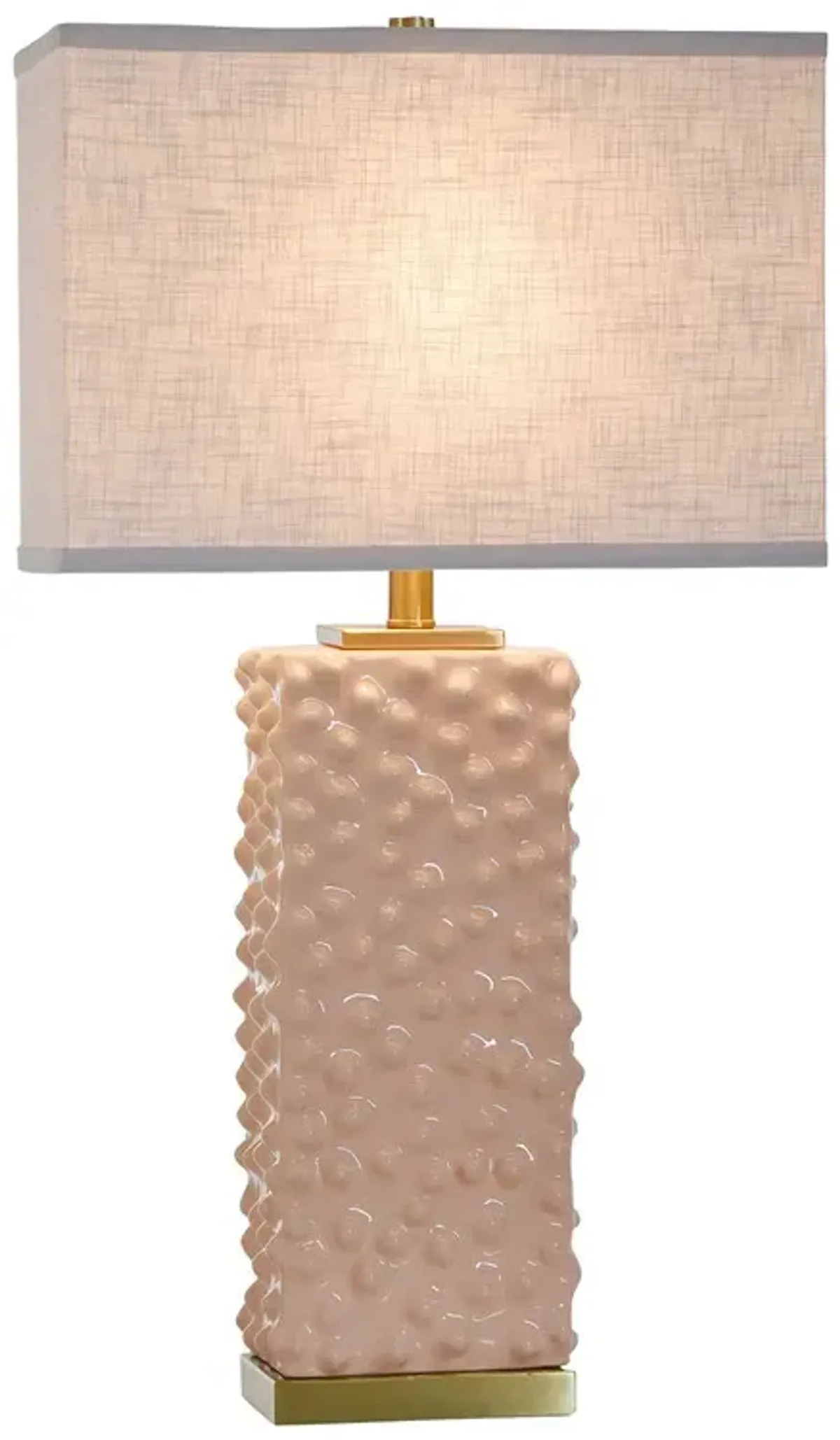 Blushing Embrace Table Lamp