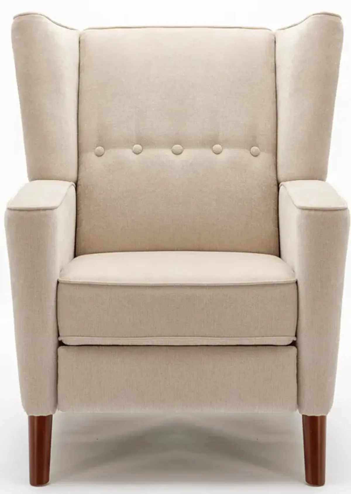 Merax Mid Century Chenille Wingback Recliner Chair