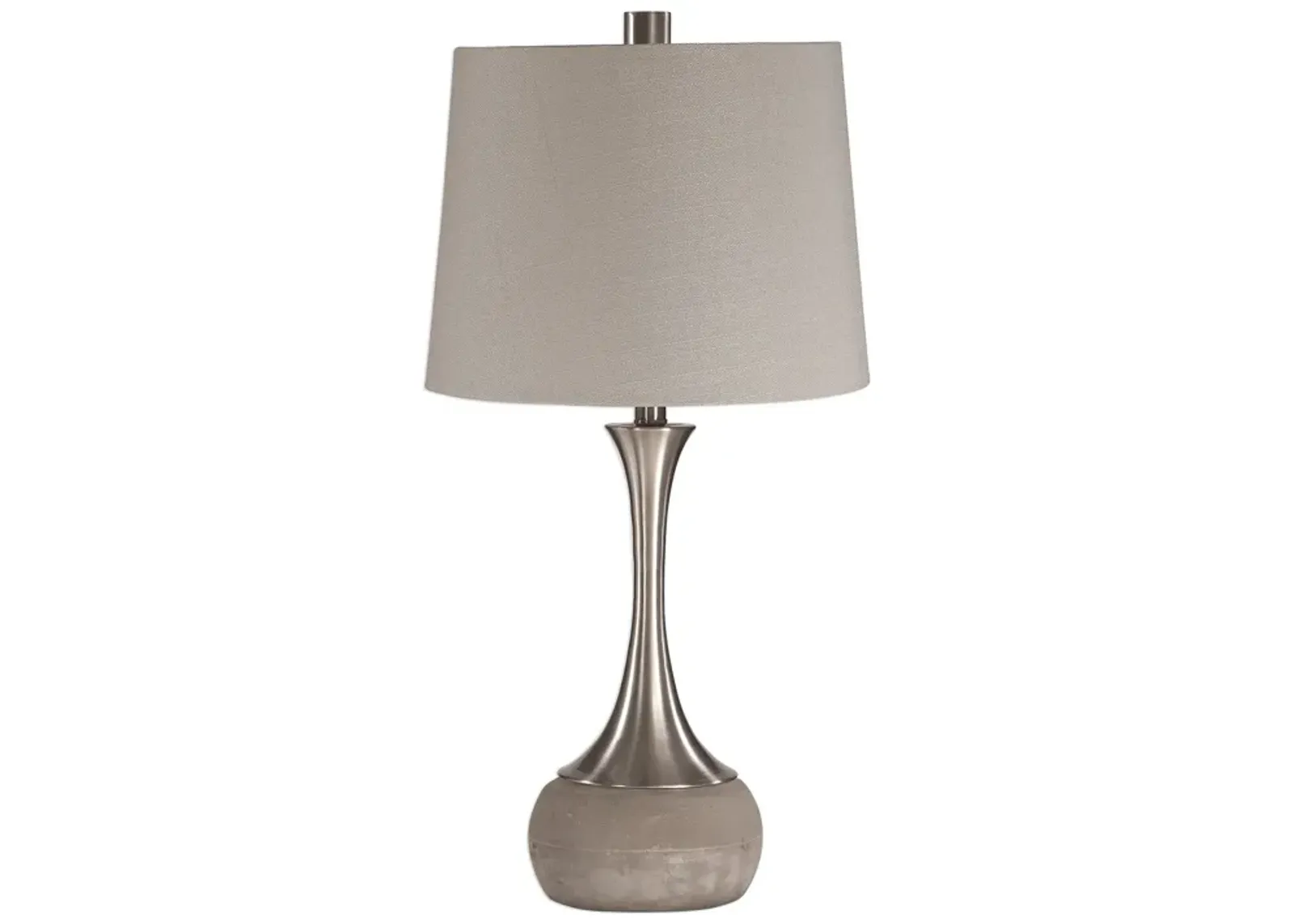 Uttermost Niah Brushed Nickel Lamp