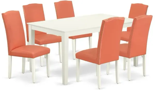 Dining Room Set Linen White