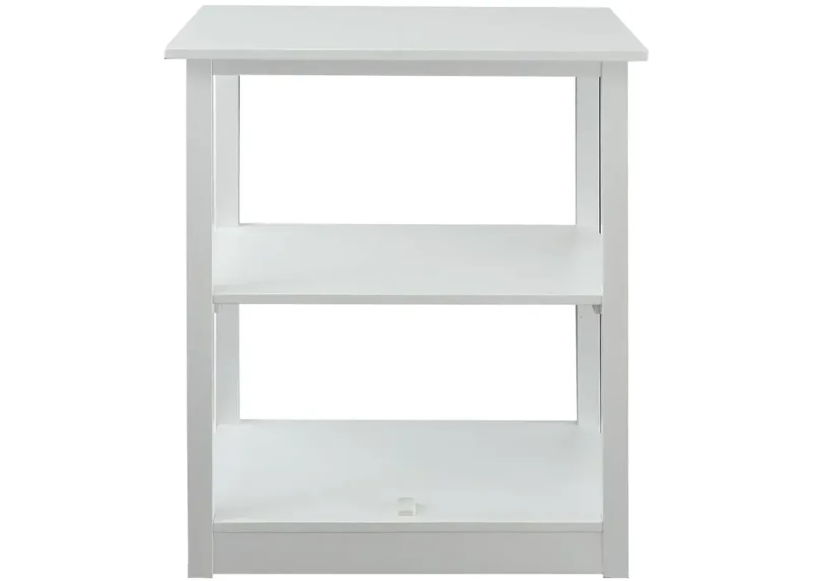 Adams 3-Shelf Bookcase with Concealed Sliding Track, Concealment Furniture