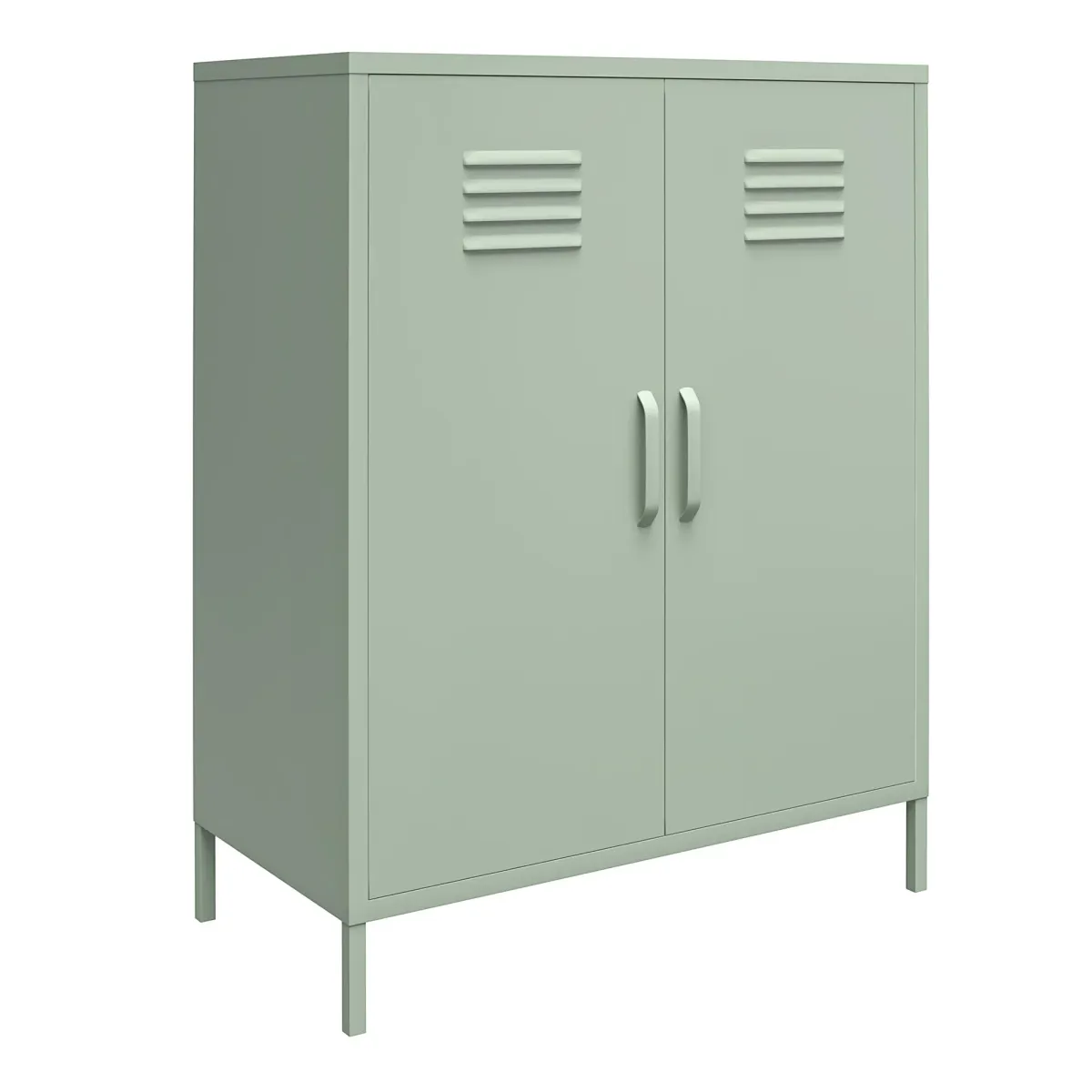 Shadwick 2 Door Metal Locker Storage Cabinet