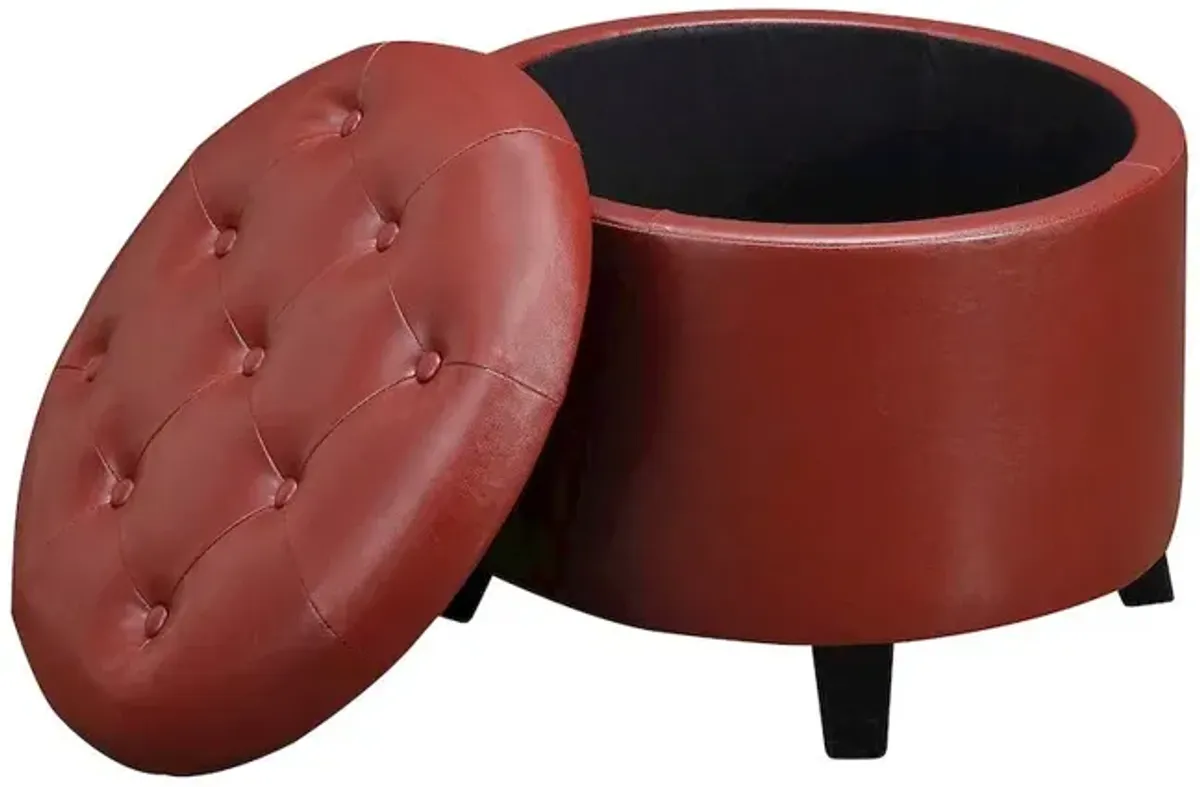 Convience Concept, Inc. Designs4Comfort Round Storage Ottoman