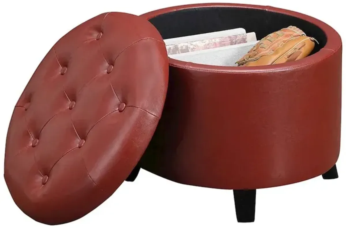 Convience Concept, Inc. Designs4Comfort Round Storage Ottoman