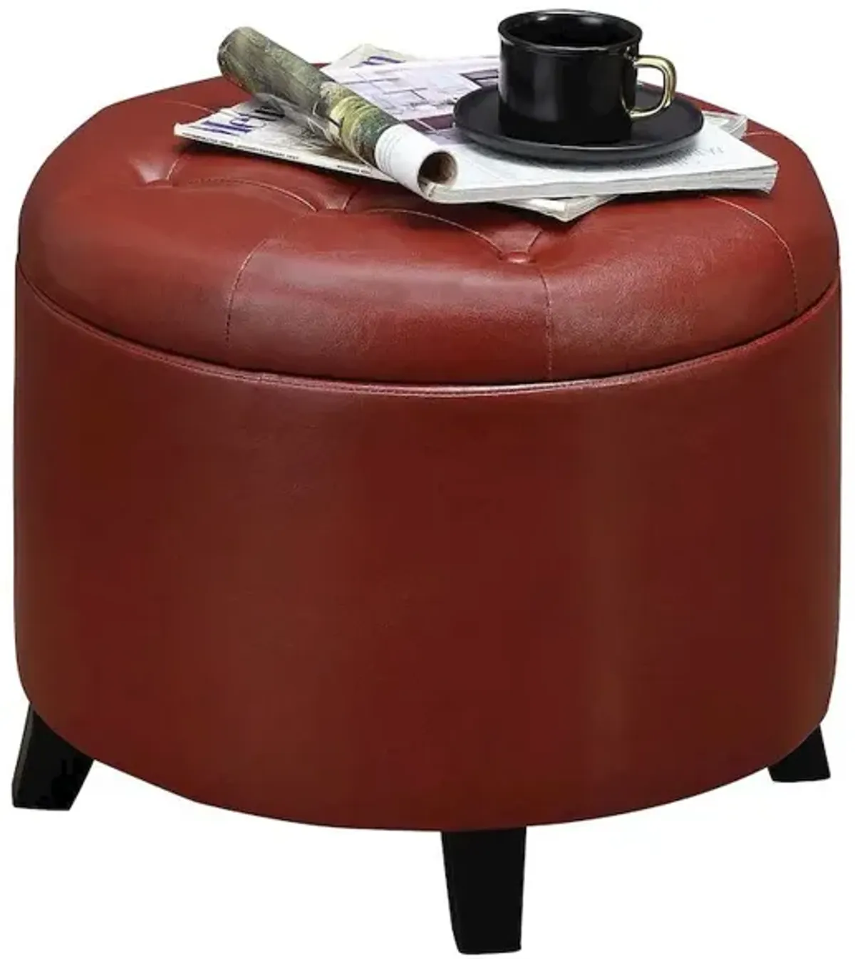 Convience Concept, Inc. Designs4Comfort Round Storage Ottoman