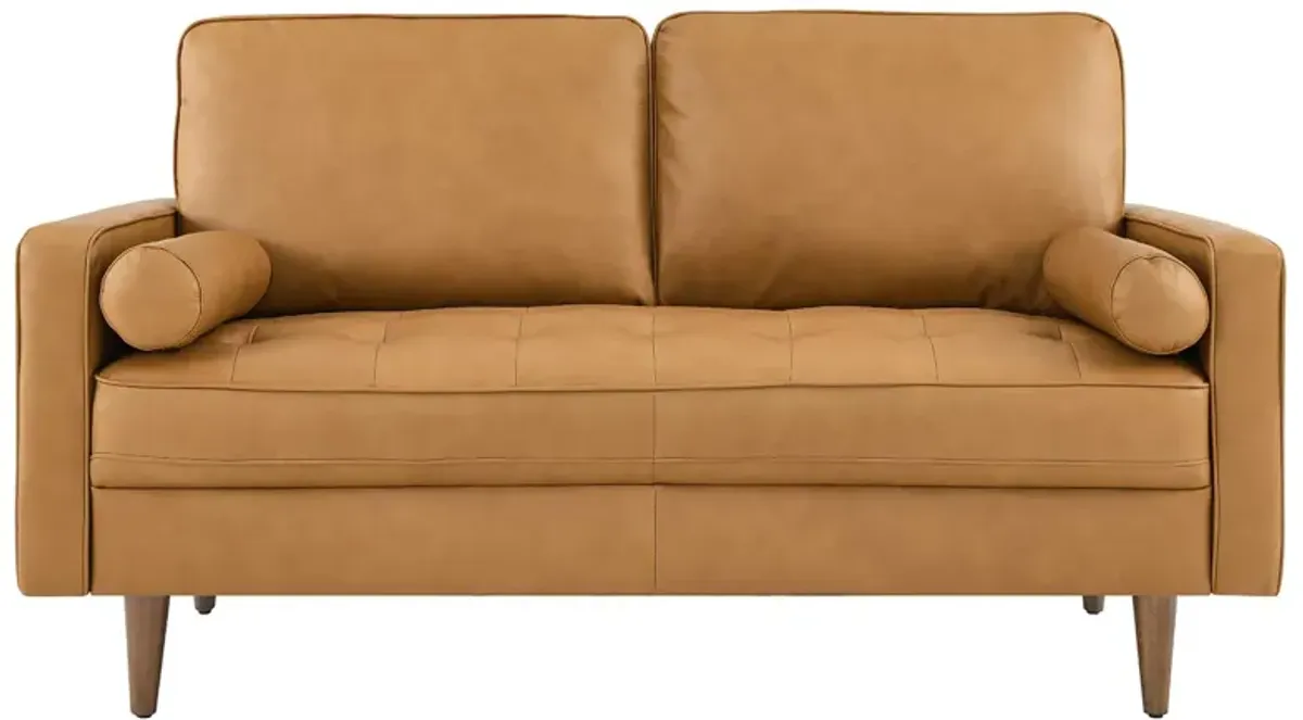 Valour Leather Loveseat