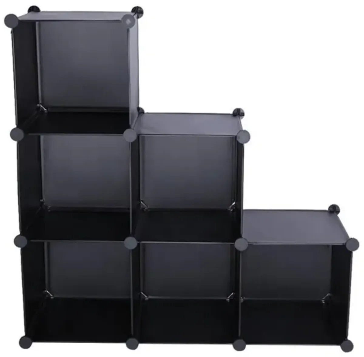 6-Cube Closet Organizer Storage Shelves, DIY Cube Storage Cabinet for Home